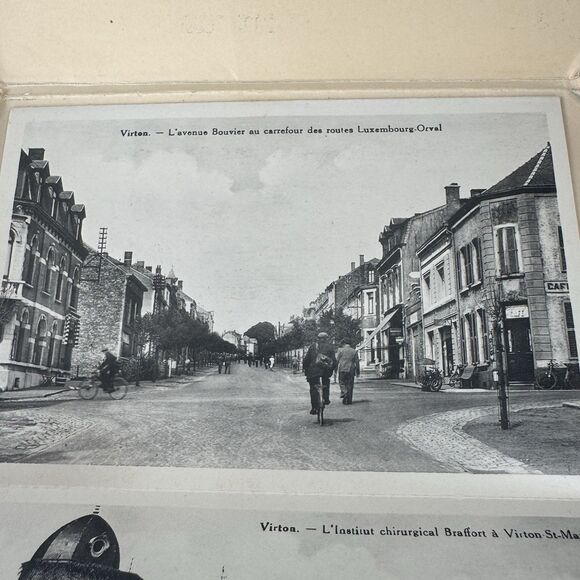 Virton Belgium 10 View Fold Out Tourist Postcards Bouvier Braffort St Mard Arlon - Picture 3 of 10